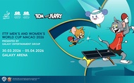 Tom & Jerry “đổ bộ” World Cup Macao 2026: Cú bắt tay lịch sử giữa bóng bàn và hoạt hình huyền thoại