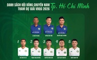 TP.HCM chốt đội hình 14 VĐV, sẵn sàng trở lại sân chơi bóng chuyền VĐQG 2026