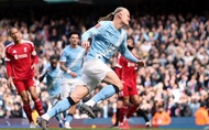 Phản ứng của Haaland sau hat-trick "đặc biệt" cho Man City ở FA Cup