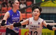 Hà Nội Tasco Auto thắng nghẹt thở 5 set, giữ vững mạch toàn thắng