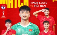 Link xem trực tiếp bóng đá U17 Việt Nam vs U17 Timor Leste ngày 16/4