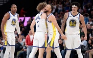 Khoảnh khắc thiên tài của Stephen Curry và Warriors nhấn chìm LA Clippers
