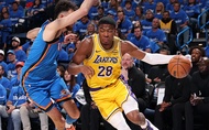 Ghi vỏn vẹn 90 điểm, Los Angeles Lakers lộ rõ điểm yếu khi vắng "nhạc trưởng" Luka Doncic