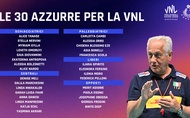 Ý công bố danh sách 30 VĐV tham dự Volleyball Nations League 2026