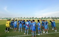U19 Việt Nam bắt nhịp tập luyện tại Indonesia