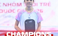 Quỳnh Ngân vô địch U12 đơn nữ vòng loại 1 giải Pickleball trẻ quốc gia 2026