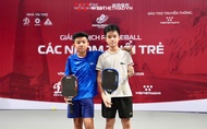 Tùng Bách - Minh Quân vô địch U12 đôi nam tại Vòng loại 2 giải Pickleball trẻ quốc gia 2026