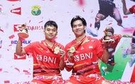 Cầu lông Indonesia tái hợp cặp bài trùng Leo Rolly Carnando & Daniel Marthin: Chiến lược tìm lại sự ổn định cho đôi nam