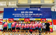 Lịch thi đấu cầu lông Giải Cầu lông CLB các tỉnh, thành, ngành toàn quốc năm 2025 mới nhất ngày 17/12
