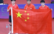 Bóng bàn Asian Games 19: Trung Quốc lấy luôn các ngôi vô địch đơn nữ, đôi nam, đôi nam nữ
