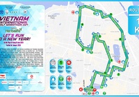 Đường chạy 10km chính thức của Giải Bán Marathon Quốc tế Việt Nam 2024 tài trợ bởi Herbalife