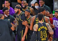 Lakers mặc áo đấu phiên bản tri ân Kobe Bryant 2 lần tại Finals