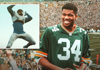 Giannis Antetokounmpo xuất hiện trong game ... bóng bầu dục