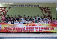 Ra mắt CLB bóng rổ ngoại khóa trường THCS Nguyễn Trãi