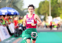 Chàng đại úy ẵm giải thưởng gần 100 triệu đồng khi vô địch Mekong Delta Marathon 2020