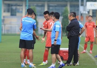 U22 Việt Nam chơi trò lạ để tìm thủ lĩnh cho các bài tập