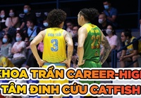 Khoa Trần bất lực độc diễn, Dolphins tan mộng Playoffs trước Catfish