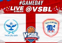 TRỰC TIẾP bóng rổ VSBL 2020: Cầu Giấy vs Lê Quý Đôn (ngày 22/11, 10h00)