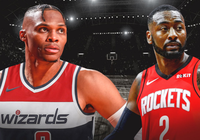 BOM TẤN: Russell Westbrook và John Wall đổi chỗ cho nhau