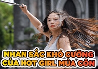 Nhan sắc khó cưỡng của hot girl múa côn - Trần Thị Hậu