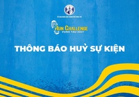 Vung Tau Run Challenge hủy tổ chức