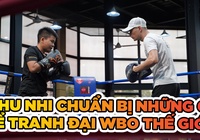 Chuẩn bị tranh đai WBO thế giới, Thu Nhi ráo riết tập luyện