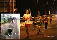 Marathoner Đoàn Ngọc Hải cảnh báo tai nạn chết người khi chạy bộ lúc trời tối, vỉa hè mất nắp cống