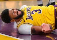 Anthony Davis tổn thương Achilles, LA Lakers toát mồ hôi hột