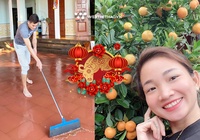 Nguyễn Thị Oanh, Quách Công Lịch tất bật dọn nhà đón Tết Tân Sửu