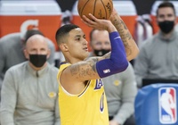 Kyle Kuzma ném phạt lỗi kỹ thuật air ball, đổ thừa cho ... động đất