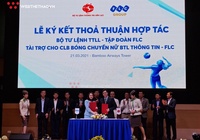 Có bầu sữa mới, đội bóng chuyền nữ quân đội trở thành "BTL Thông tin - FLC"