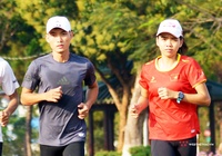 Áp lực giữ vị trí “chóp đỉnh” Tiền Phong Marathon 2021 của cặp tuyển thủ Bình Phước