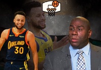 Huyền thoại Magic Johnson ủng hộ Steph Curry giành danh hiệu MVP