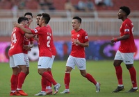 Bùi Tiến Dũng kiến tạo giúp Lee Nguyễn ghi bàn