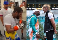 VIDEO Floyd Mayweather Jr trở lại tập luyện chuẩn bị đấu Logan Paul