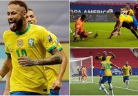 Neymar áp sát kỷ lục ghi bàn của Pele khi Brazil thắng đậm khai mạc Copa America