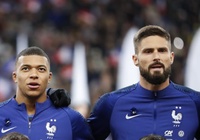 Kylian Mbappe gạt bỏ hờn dỗi với Olivier Giroud trước trận gặp Đức
