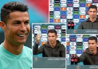 Ronaldo "dìm hàng" Coca Cola, tuyên chiến nhà tài trợ Euro vì con trai?