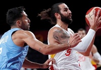 Tiếp tục thăng hoa, Ricky Rubio giúp Tây Ban Nha thắng dễ Argentina