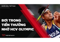 VĐV Ấn Độ bơi trong tiền thưởng nhờ HCV Olympic Tokyo