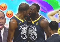 Durant và Green cãi nhau, Curry bỗng dưng bị chỉ trích