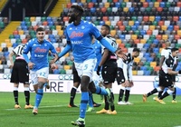 Kết quả Udinese vs Napoli, vòng 4 Serie A