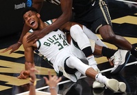 Giannis Antetokounmpo vẫn chưa bình phục chấn thương đầu gối