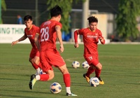Tuyển Việt Nam huỷ tập vì thời tiết xấu