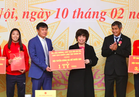 Tiền thưởng không ngừng tăng với tuyển nữ Việt Nam