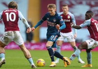 Đội hình ra sân Aston Villa vs Arsenal: Smith Rowe đá chính