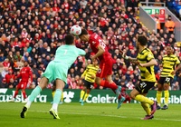 Kết quả Liverpool 2-0 Watford: Tạm chiếm ngôi đầu