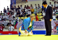 Kurash Việt Nam mất HCV ở "hạng cân khủng long" tại SEA Games 31, VĐV phải vào viện