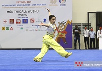 Wushu SEA Games 31: Hoàng Thị Phương Giang giành HCV cuối cùng cho nội dung Taolu