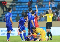 "Muay Thái đấu Pencak Silat" trong trận bán kết 4 thẻ đỏ giữa U23 Thái Lan vs U23 Malaysia